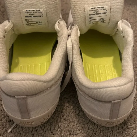 Nike Cheer Sideline IV Cheer Shoes White Women’s Size 8 Athletic Sneakers - Picture 4 of 4